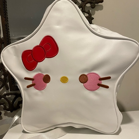 ? Hello Kitty Star-Shaped Backpack - Y2K Style, Large Capacity Travel Bag main image 4